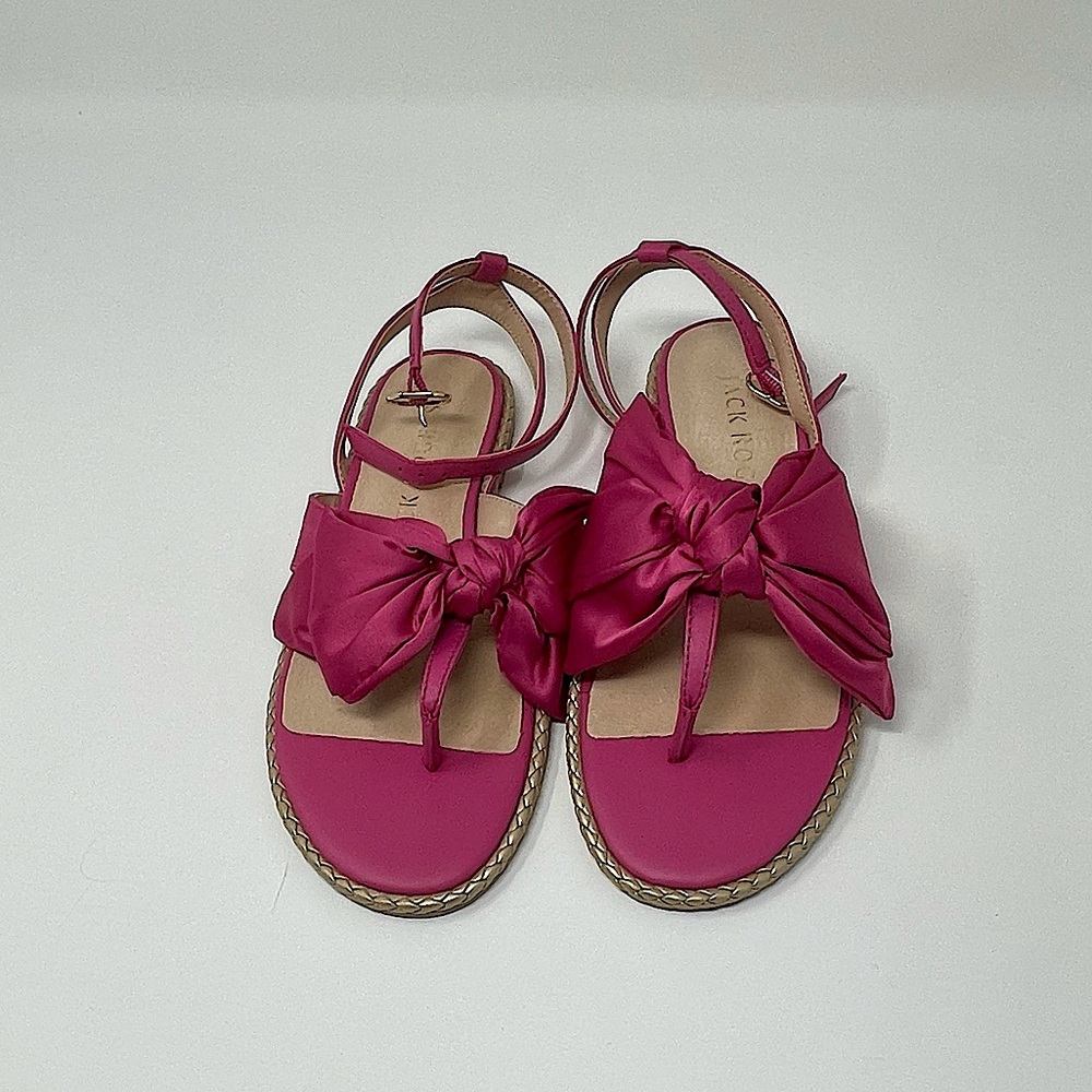 NIB Jack Rogers Heidi sandal in magenta, size 5.5